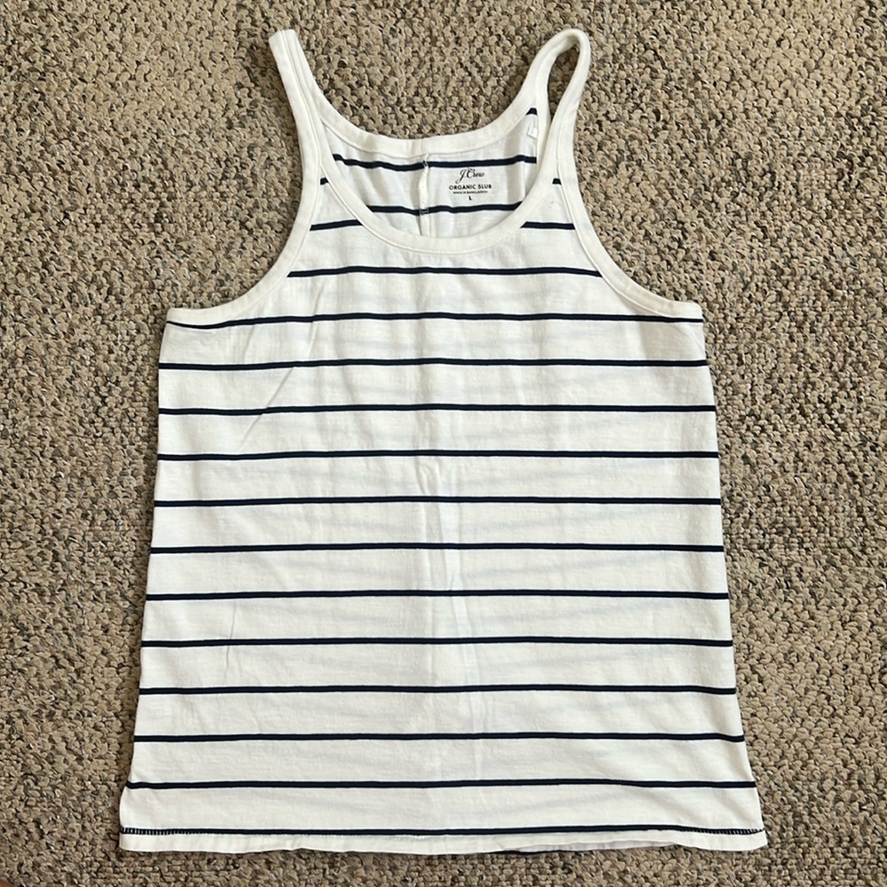 J.Crew Organic Slub Women’s Tank Top Size Large